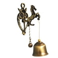 thumbnail image 1 of Agiferg Sonnette Rétro en Forme de Cheval Éléphant Hibou pour Intérieur et Extérieur, 1 of 3