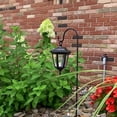 thumbnail image 5 of TOYIEW Hanging Solar Lights Outdoor Waterproof, 35 Inch Shepherd Hook Lights with 4 Shepherd Hooks, Solar Lantern Lights for Garden Decor, Pathway, Porch Decor, Patio, Backyard and Yard, 4 Pack, 5 of 7