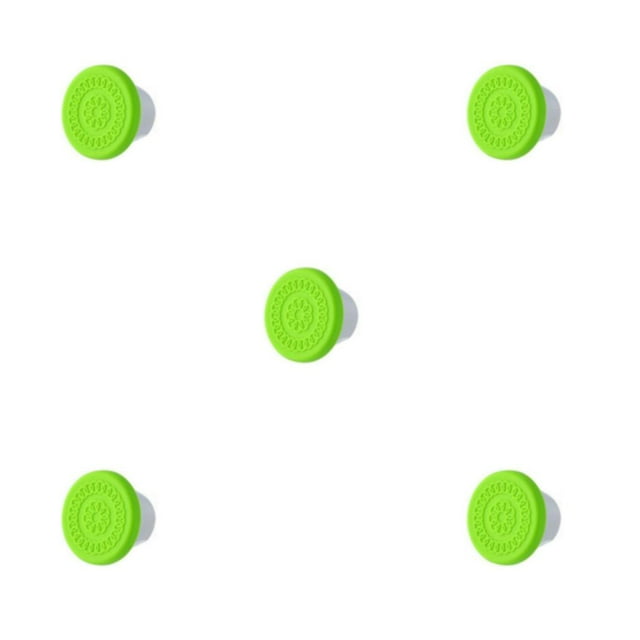 Transemion Conteneur Pratique à Grand Application, Tasses Pratiques et Couvercle Vert 5ensemble