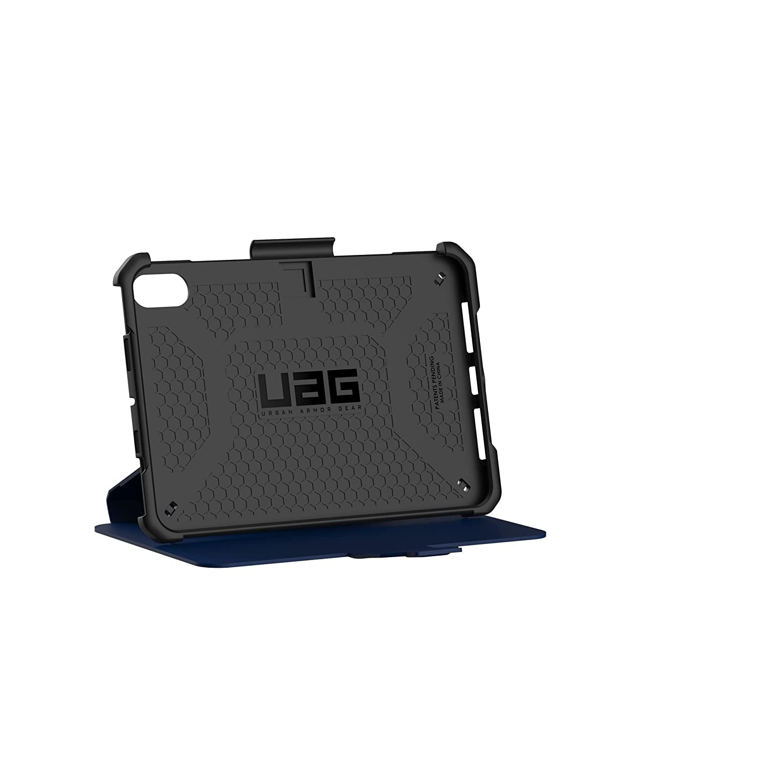 UAG iPad Mini Case [8.3-inch screen] (6th Gen, 2021) Rugged Heavy Duty Multi-Angle Viewing Folio Stand with Pencil Holder Metropolis SE Protective Cover, Mallard