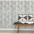 thumbnail image 4 of Galerie Wallcoverings  Bazaar Weave Effect Non-woven Glitter Wallpaper Roll 33 feet x 21 inches - Black, 4 of 5