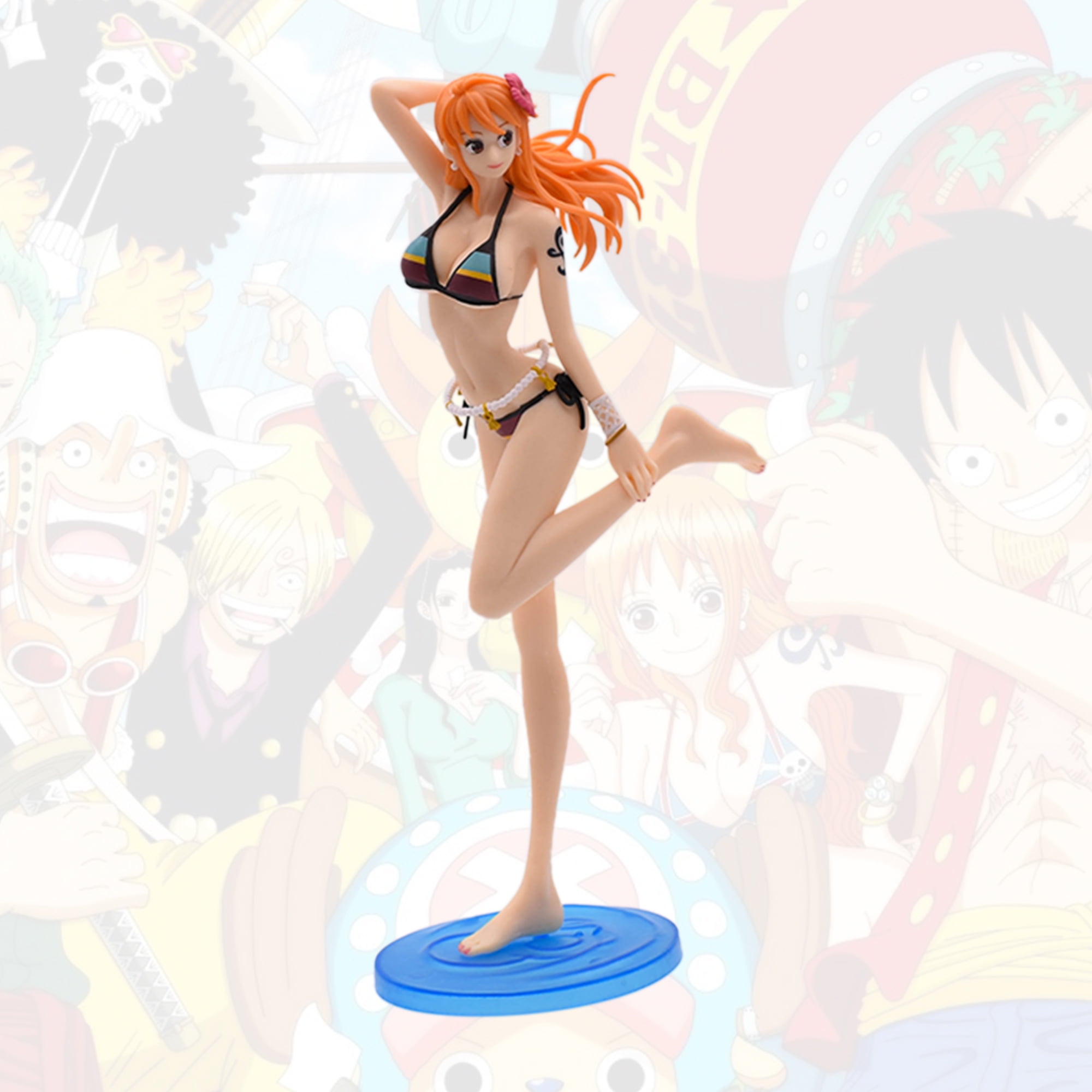 Super Sonico Summer Beach Bikini suit anime figurine model action figure toy 