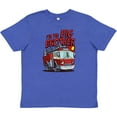 thumbnail image 3 of Inktastic Big Brother Fire Truck Youth T-Shirt, 3 of 5