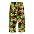 thumbnail image 5 of Dr. Seuss The Grinch Pajamas Kid's Santa Hat Buffalo Plaid Lounge Pants Pajama Bottoms, 5 of 6