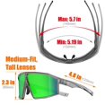 thumbnail image 4 of Gafas de Sol ER00 F26 Polarizadas Verdes para Mujer y Hombre, 4 of 9