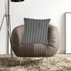 thumbnail image 5 of Decorative Throw Pillow 45x45cm | Soft Plush Sofa Cushion with Removable Polyester Stripe Pillowcase | Cozy Home Decor Accent for Living Room or Bedroom | Includes Pillow Insert, 5 of 7