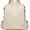 White, variant on Sunyuer Vintage Women's Backpack - Fashionable, Simple, Versatile, Anti-theft, Large Capacity, Backpack Purse for Daily Work Travel