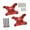 Red, variant on 2 Pieces Toy Car Shock Brackets RC Car Shock Mount Tower Aluminum Alloy Material for 16101pro 16103pro