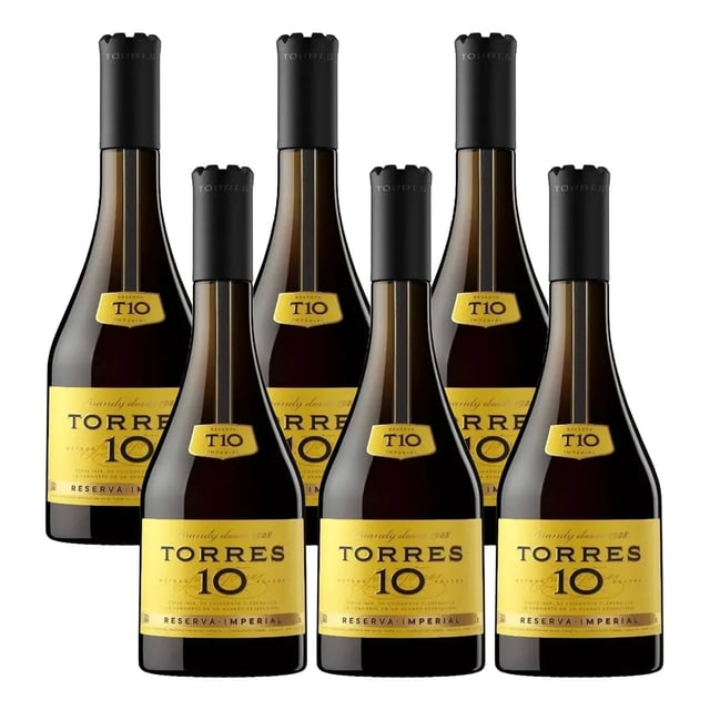 Pack De 6 Brandy Torres 10 700Ml