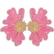 thumbnail image 1 of Pendientes vintage de flores para mujer, de aleación esmaltada, con forma de media flor. Pendientes de verano estilo boho playero con flores. Regalos de joyería para mujer., 1 of 9