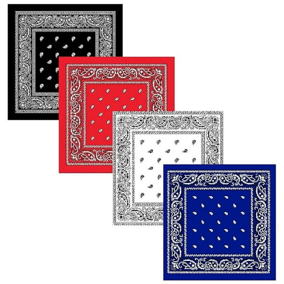 Bandanas for Men & Women, Boys & Girls - Paisley Bandana - Head Wrap, Scarf