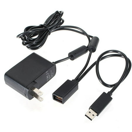 1 x Replacement Game Console Sensor System USB Charger AC Power Supply Adapter Cable for XBOX (360 Console) for Kinect