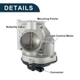 thumbnail image 4 of Cuerpo de Aceleración Único Bargains para Ford Five Hundred 3.0L 2005-2007 Reemplazo, 4 of 6