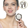 thumbnail image 4 of EeaseMX 1 juego de espejo de maquillaje vintage de mano, espejo cosmético vintage con decoración de peine, 4 of 8
