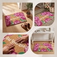 thumbnail image 3 of Lypsnake Rose Floral Coir Doormat, "Are You Lost?" Funny Welcome Mat, Decorative Non Slip Entryway Rug for Indoor & Outdoor Porch Home Decor, 3 of 6