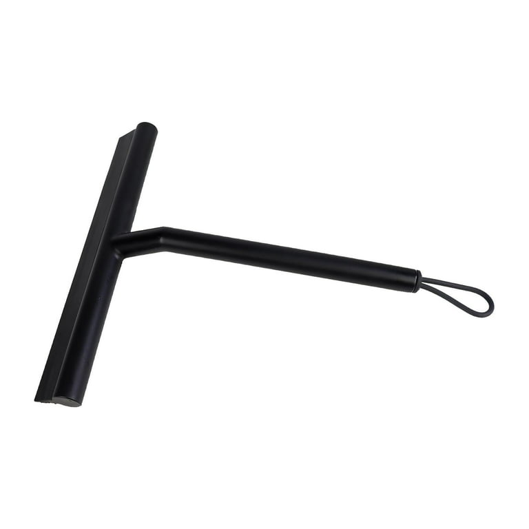 Home Kitchen Cleaning Supplies Dusting Shower Scraper Shower Wiper Window  Cleaner Shower Squeegee For Glass Doors Bathroom Mirrors Rotatable Window  Scraper Window Black 