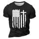 thumbnail image 1 of Camisetas de Manga Larga para Hombres Imprimir Casual Cuello Redondo Camiseta de Manga Corta, Camisetas de Manga Larga para Hombres Algodón, 1 of 4