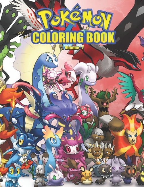 Pokemon Coloring Book Vol 2 Pokemon Coloring Book. Fun Coloring Pages