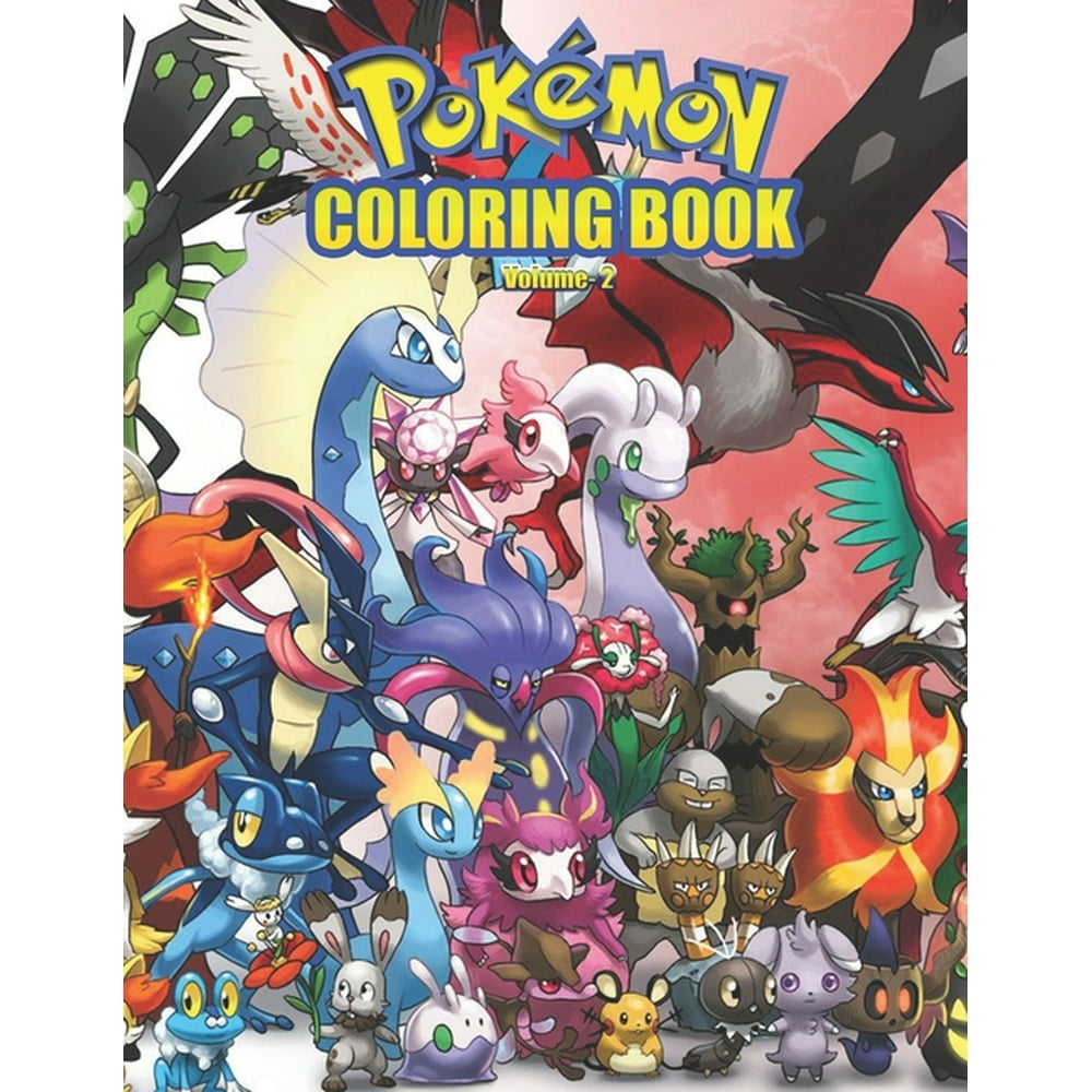 Pokemon Coloring Book Vol 2 : Pokemon Coloring Book. Fun Coloring Pages ...