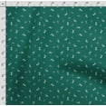 thumbnail image 4 of Soimoi Floral & Leave Printed, Poly Canvas Fabric, Decor Sewing Fabric by The Yard 56 Inch Wide,Decorative Fabric for Curtains Tote Bags, White & Green, 4 of 5