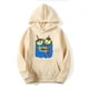 thumbnail image 4 of Ropa de otoño e invierno para hombre Sudadera con capucha de algodón informal de princesa masticadora de roca Sudadera con capucha de Hora de aventuras Regalo divertido de Marceline Moda, 4 of 5