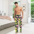 thumbnail image 6 of FORMRS Mens Pajama Pants with Pockets Sleepwear Lounge Bottoms Sizes S-2XL, Flamingo Pattern, 6 of 7