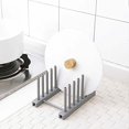 thumbnail image 2 of Kitchen Utensils Plate Rack Plate Rack Kitchen Rack Drain Rack (Gray)-, 2 of 3