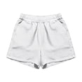 thumbnail image 6 of Karight Womens 2 Piece Linen Set Sleeveless Tank Top and Shorts Casual Loose Solid Color Cotton Loungewear with Pockets, 6 of 7