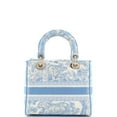 thumbnail image 3 of Pre-Owned Toile de Jouy Lady D-Lite Bag Embroidered Canvas By Rebag, 3 of 6