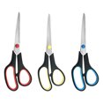 thumbnail image 1 of Multipurpose, Comfort Grip, Titanium Fused, Stainless Steel Office Scissors - Pack of 3, 1 of 4