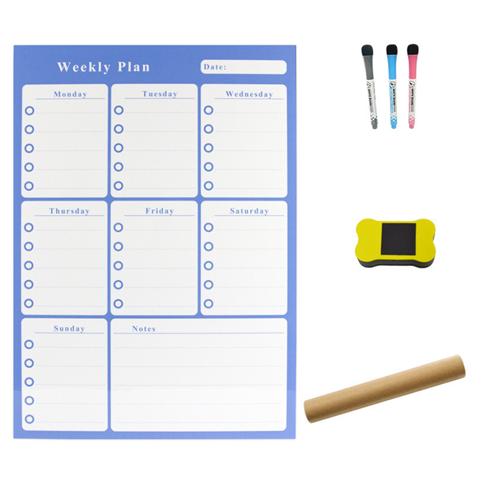 Erasable Calendar For Fridge Whiteboard Calendars Monthly