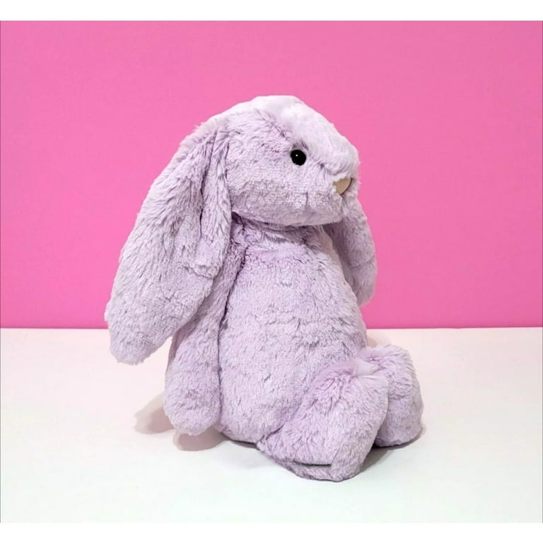  Medium Bashful Lilac Bunny 紫うさぎ Jellycat Bashful Lilac Bunny purple medium 31 cm NEW with