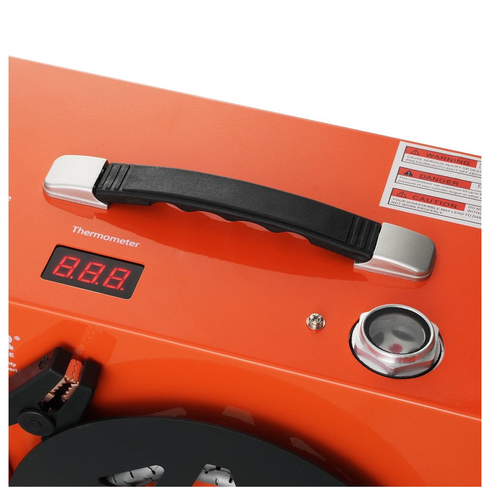 PCP Air Compressor 4500PSI, Portable Airgun Compressor with Water & Fan Cooling, Auto-Stop, DC 12V/AC 120V, for Paintball, Scuba & PCP Rifles