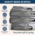 thumbnail image 4 of Two Cute Penguins Extra Large Bath Towels Set, Ultra Soft Microfiber Bathroom Towels Set, 3 Piece Highly Absorbent Towels Set with Bath Sheets, Hand Towels, and Wash Cloths, 4 of 7