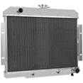 thumbnail image 2 of 52mm 3Row Aluminum Radiator For 1973-1975 Jeep CJ6 All Models with Manual&Automatic Transmission 1973 1974 1975, 2 of 6