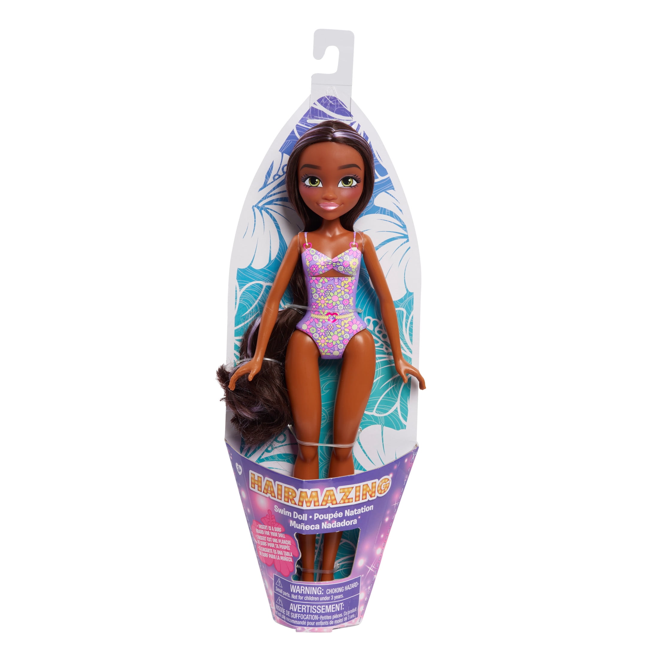 Hairmazing 11.75-Inch Swimsuit Fashion Doll - Daisy Girl. Ages 3 and up.