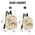 thumbnail image 2 of FORMRS Mini Backpack Purse for Women Travel Daypack Casual Shoulder Bag, Retro Rainbow, 2 of 7