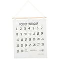 thumbnail image 4 of PENIKOKO Beige Wall Calendar and Pocket Organizer for Home & Kitchen Storage, 1 Set, Practical and Space-Saving, 4 of 8