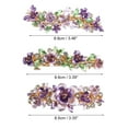 thumbnail image 2 of Unique Bargains Hair Barrettes Accessories for Women Hair Clips Sparkly Rhinestones Hairpin 3 Pcs Purple, 2 of 7