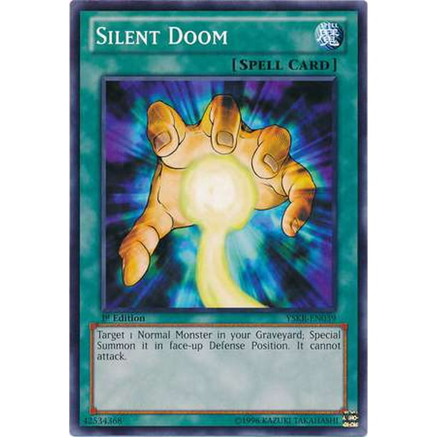YuGiOh Starter Deck Kaiba Reloaded Common Silent Doom YSKREN039