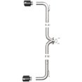 thumbnail image 4 of aFe Takeda 2-1/2in 304 SS Axle-Back Exhaust w/ Black Tip 14-18 Mazda 3 L4 2.0L/2.5L, 4 of 7