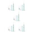 thumbnail image 1 of Jumpingount Earpick Set Carga LED Cuchara Earwax Curette Viaje Lavable Limpieza Pick Remover Picker con lupa Verde Type2 NO2, 1 of 6