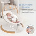 thumbnail image 5 of Jool Baby Nova Nature Swing for Newborns with Wood Accents - Bluetooth & Remote Control (Updated Model, Oatmeal), 5 of 8