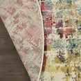 thumbnail image 5 of Nourison Celestial Abstract Pink/Multicolor 4' x round Area Rug, (4 Round), 5 of 8