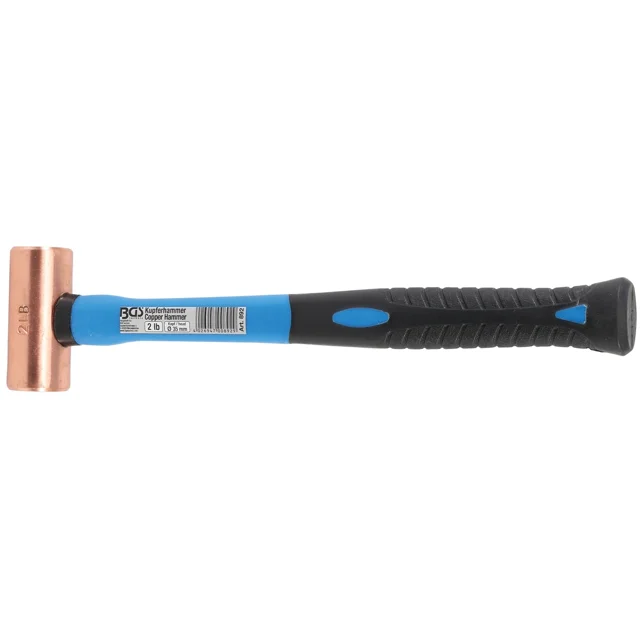 Martillo de COBRE BGS 892 2 LB cabeza de COBRE