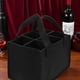 thumbnail image 2 of Bolsa para botellas de vino dividida, bolsa portátil para vino, bolsa decorativa para champán., 2 of 8