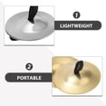 thumbnail image 3 of CIMAXIC 4 Paires Cymbales à Doigt Compactes en Laiton pour Danse, Musique et Fête Accessoires de Rythme, 3 of 8
