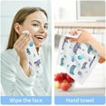 thumbnail image 7 of GZHJMY Golden Sunflower 100% Cotton Washcloths 2 Pack,Highly Absorbent and Soft Feel Fingertip Towels, 7 of 7