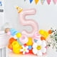 thumbnail image 5 of Globos de Número 70 LVMOQIQIU Rosa Claro de 102 cm en Foil, 5 of 7