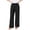 72# Black, variant on Cotton Linen Pants for Women 2026 Summer Gauze Flowy Pants Drawstring High Waisted Wide Leg Trousers Beach Vacation Clothes 27"/28"/29" Khaki 2XL